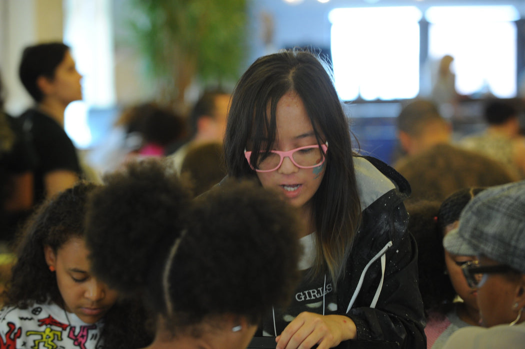 Take Your Daughter to Hack Day - NYC -  DIY Party Set (2 White Bands)