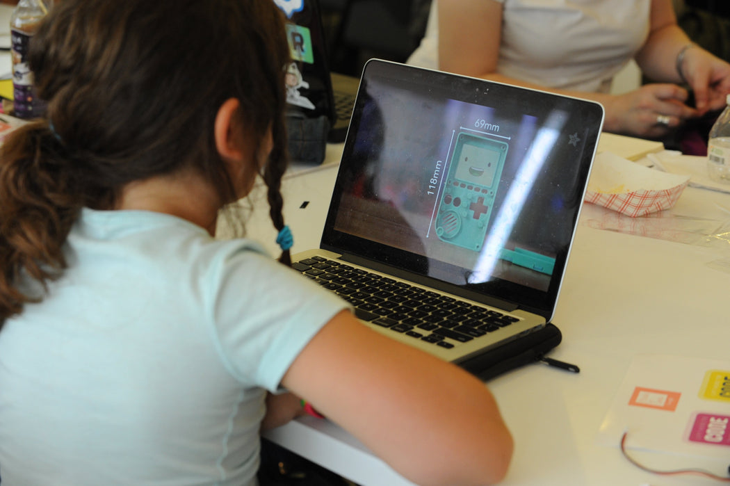 Take Your Daughter to Hack Day - NYC -  DIY Party Set (2 White Bands)